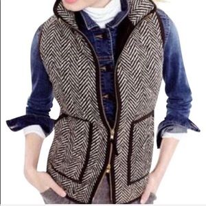 J.Crew Herringbone Vest
